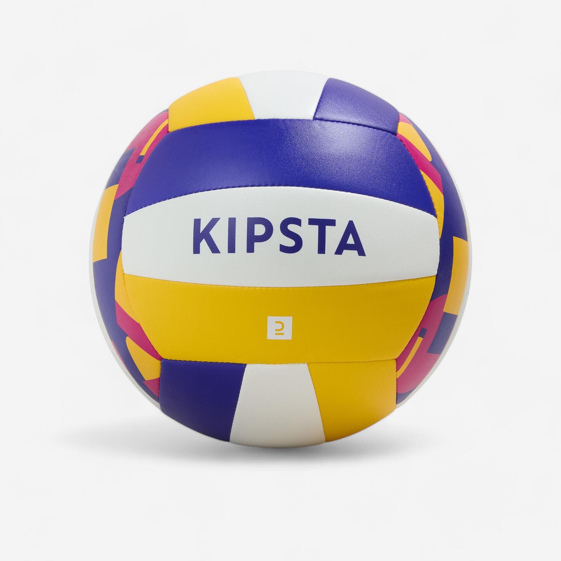 Colourful orange Kipsta BV100 size 5 beach volleyball