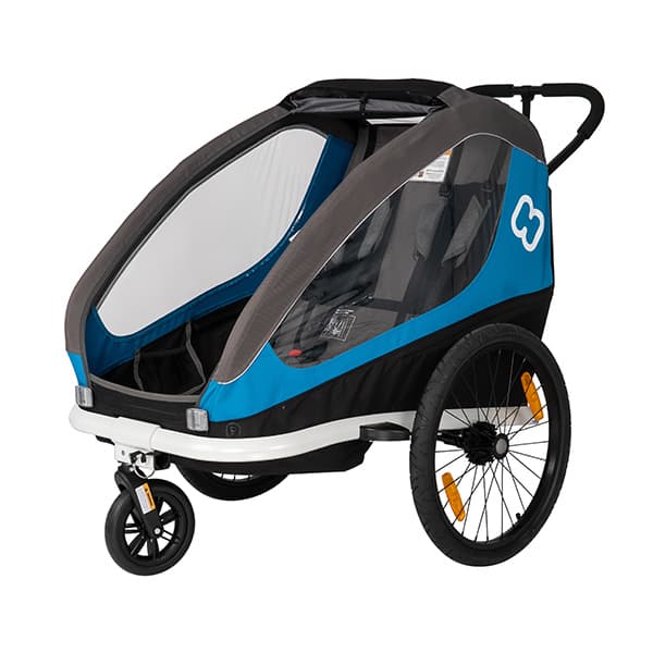 Stroller and Bike Trailer for 2